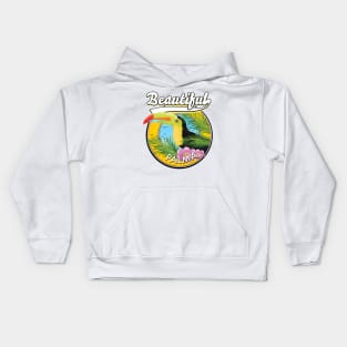 Beautiful Palma logo Kids Hoodie